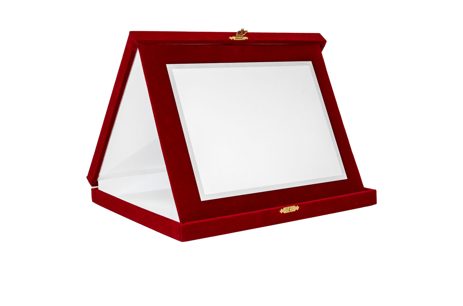 Targa Personalizzata con Astuccio in Velluto Rosso + Targa Argento